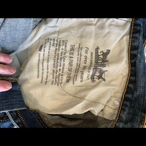 Men’s Levi boot cut Jeans